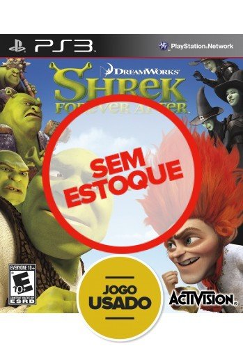 Shrek Forever After - PS3 (Usado)